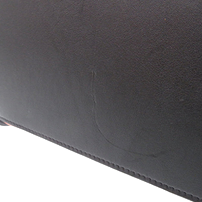 Micro Tricolor Leather Luggage Tote - Image 12