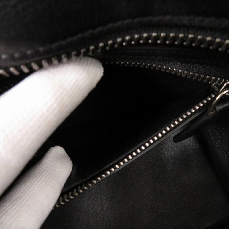Micro Tricolor Leather Luggage Tote - Image 5