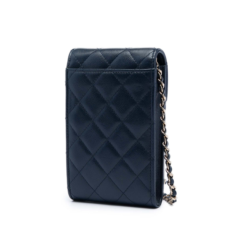 Caviar Thread Around Phone Holder with Chain - Image 2