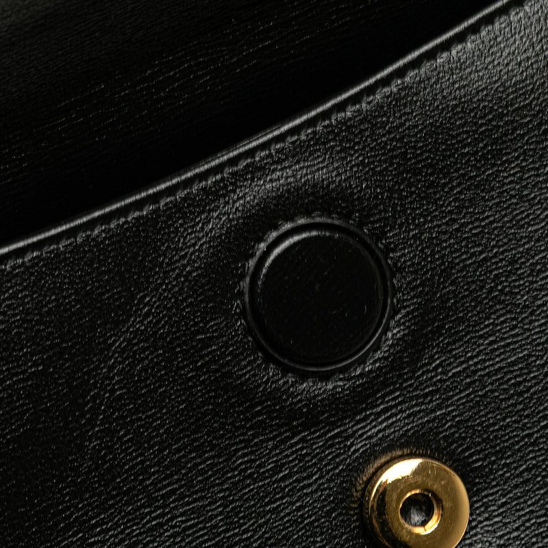 Small Leather Marina Chain Shoulder Bag - Image 10