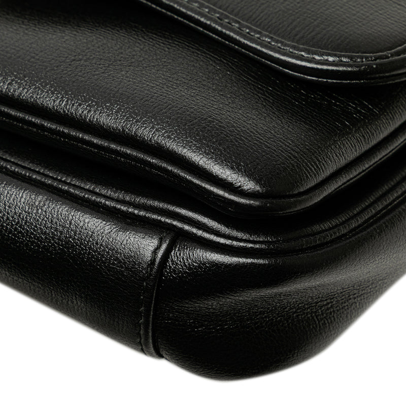 Small Leather Marina Chain Shoulder Bag - Image 12