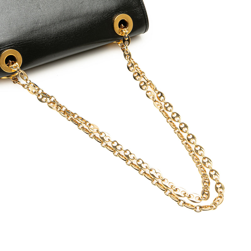 Small Leather Marina Chain Shoulder Bag - Image 13