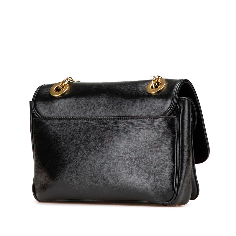 Small Leather Marina Chain Shoulder Bag - Image 2