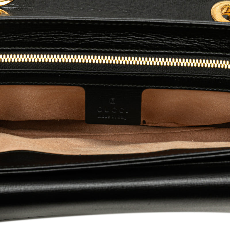 Small Leather Marina Chain Shoulder Bag - Image 4