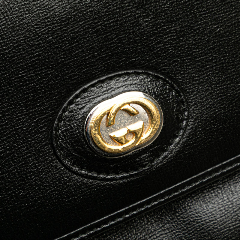 Small Leather Marina Chain Shoulder Bag - Image 9