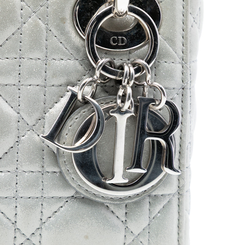 Mini Iridescent Lambskin Cannage Lady Dior - Image 6