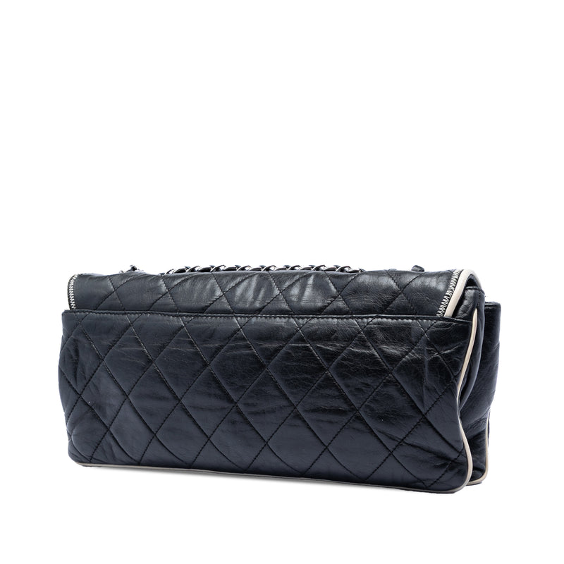 Quilted Lambskin East West Mademoiselle Flap - Image 2