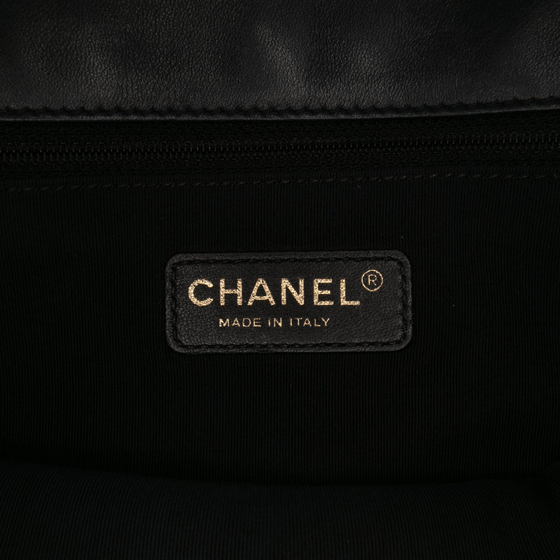 Medium Bicolor Calfskin Graphic Flap - Image 5