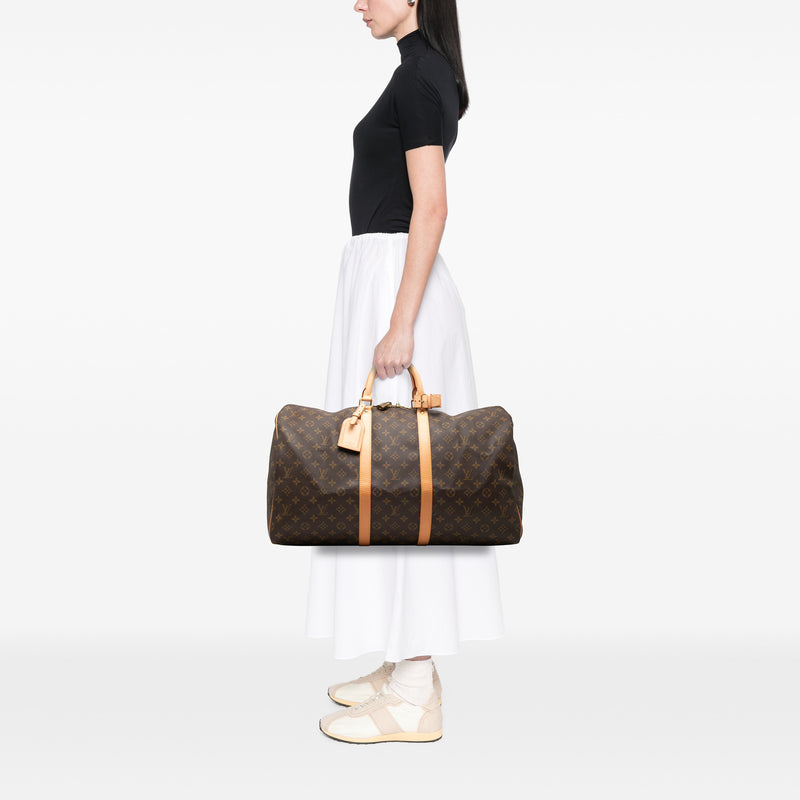 Monogram Keepall 55 - Image 7
