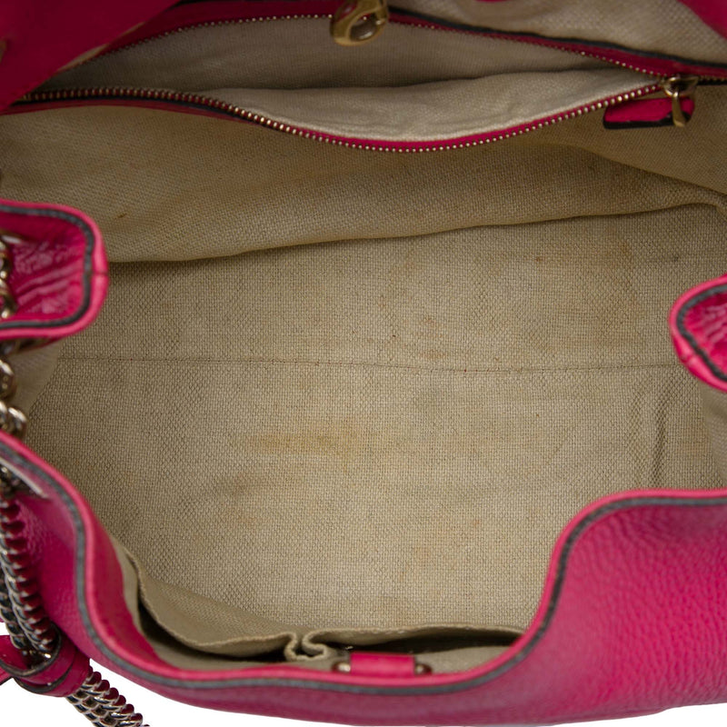 Medium Calfskin Soho Chain Tote - Image 4