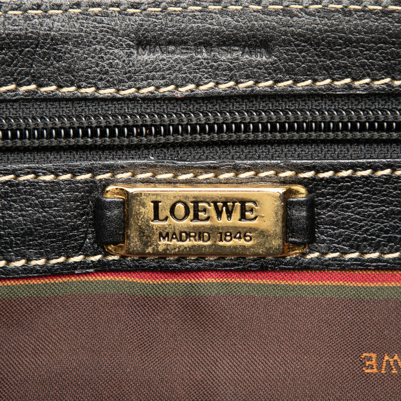 Leather Velazquez Twist Satchel - Image 5
