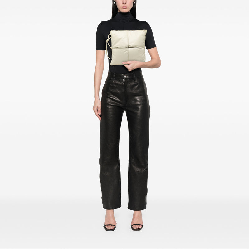 Nappa Maxi Intrecciato Padded Square Wristlet Pouch - Image 6