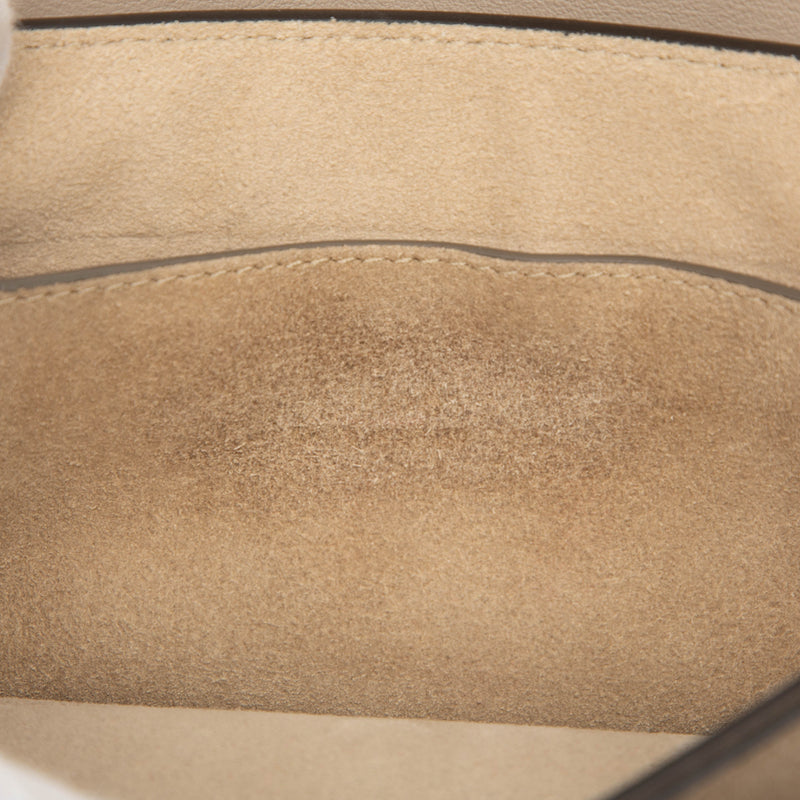 Small Suede and Calfskin Faye Crossbody - Image 5