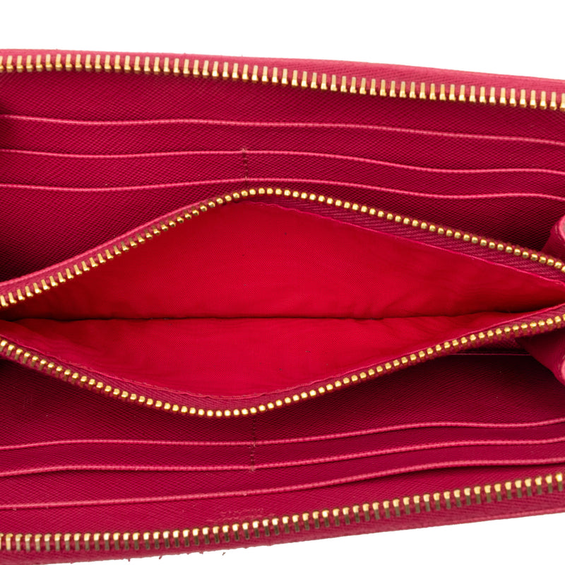 Saffiano Zip Around Long Wallet - Image 4