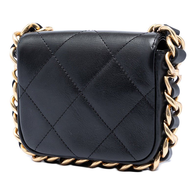 Mini Quilted Calfskin Framing Chain Flap - Image 2