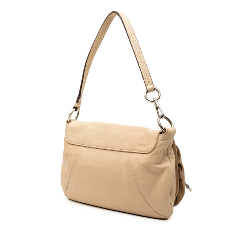 Leather Nadja Rose Flap Bag - Image 2