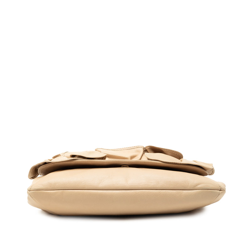 Leather Nadja Rose Flap Bag - Image 3