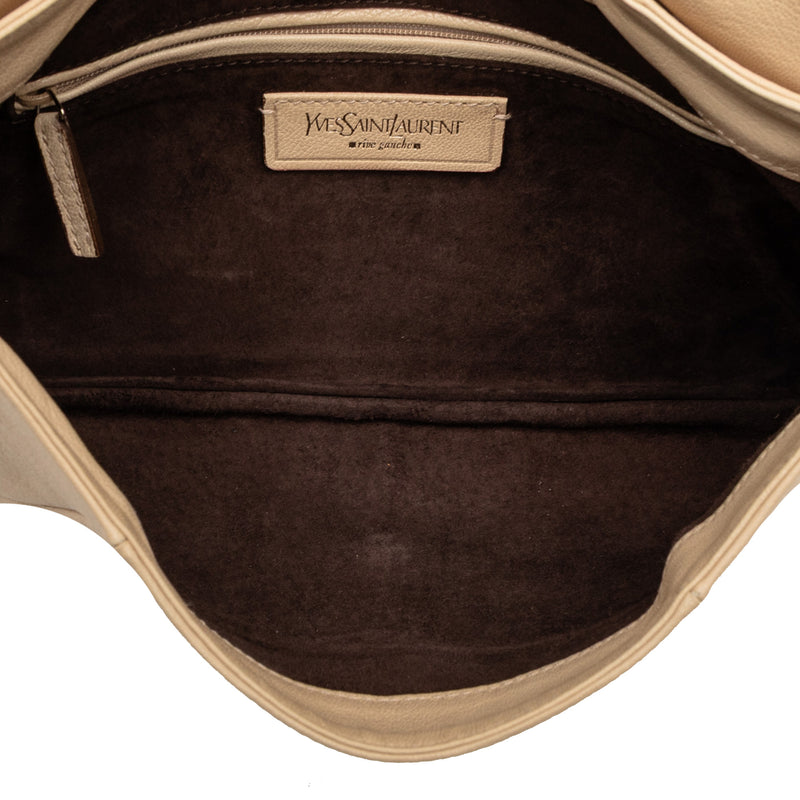 Leather Nadja Rose Flap Bag - Image 4