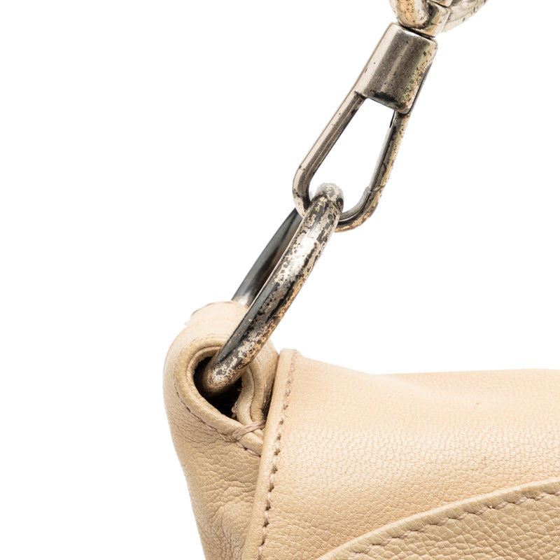 Leather Nadja Rose Flap Bag - Image 7