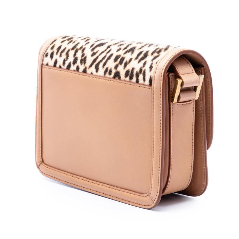 Small Calf Hair Leopard Print Solferino Satchel In Box - Image 2