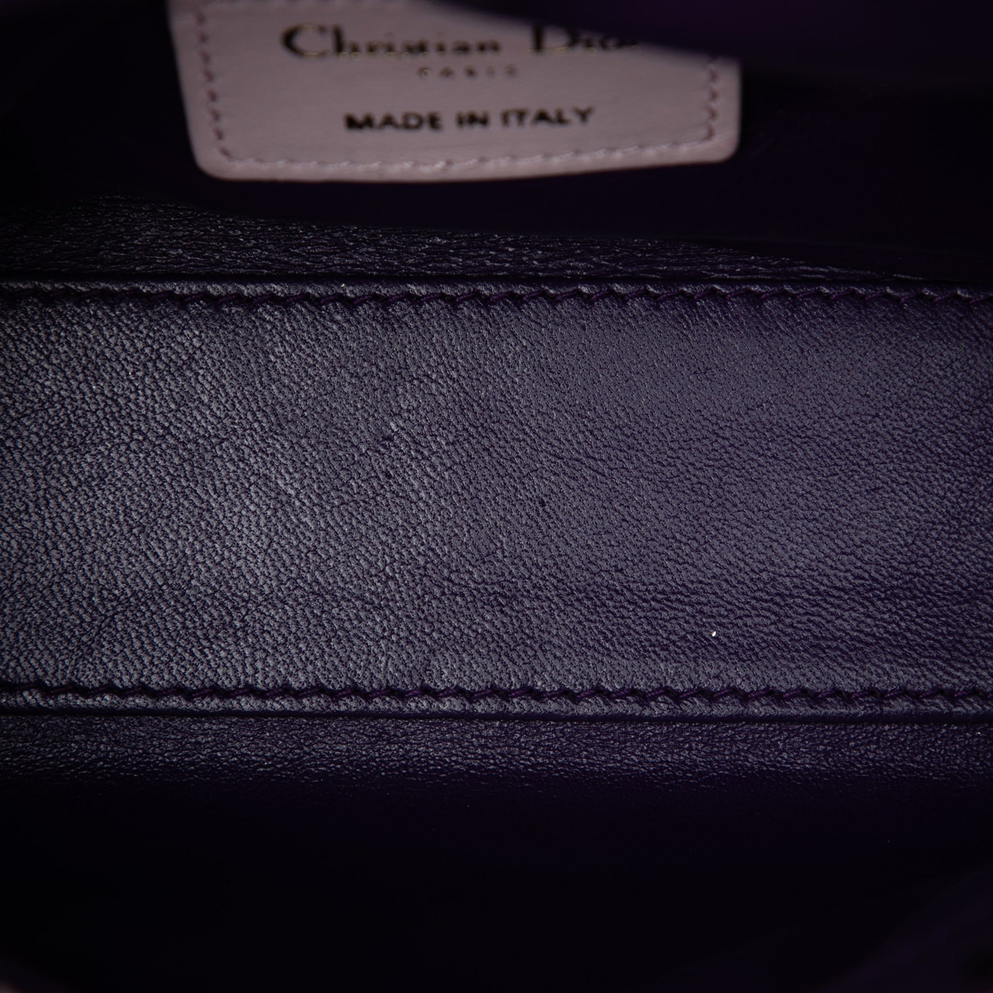 Mini Tricolor Lambskin Cannage Lady Dior - Image 4