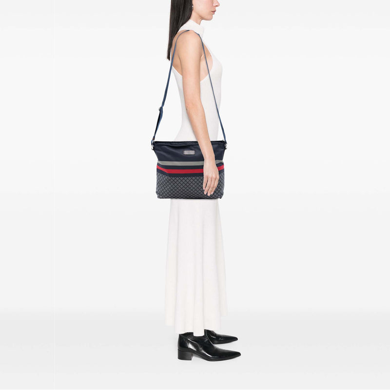 Diamante Nylon Web Crossbody - Image 7