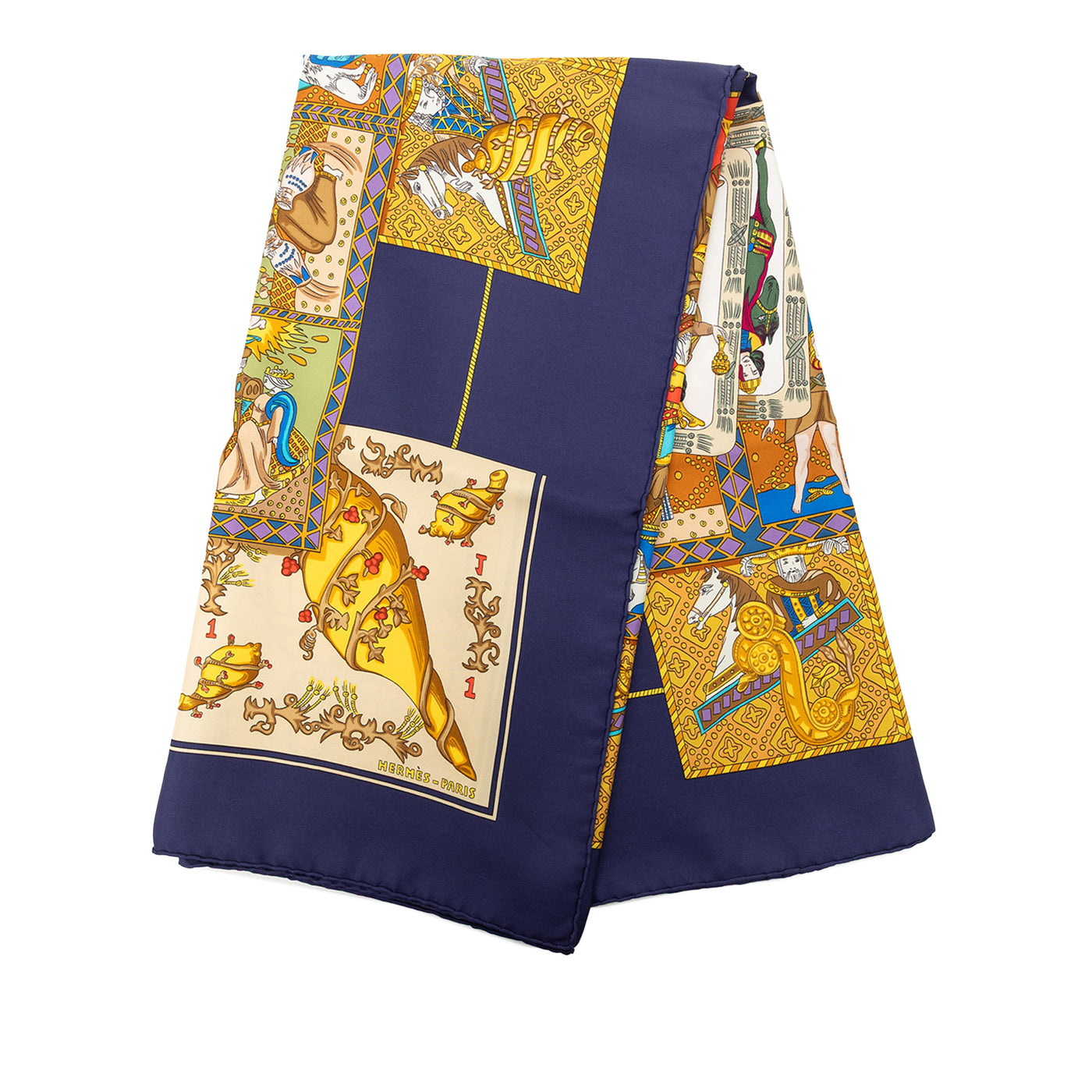 Le Tarot Silk Scarf 90 - Image 1