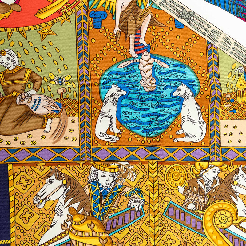 Le Tarot Silk Scarf 90 - Image 5