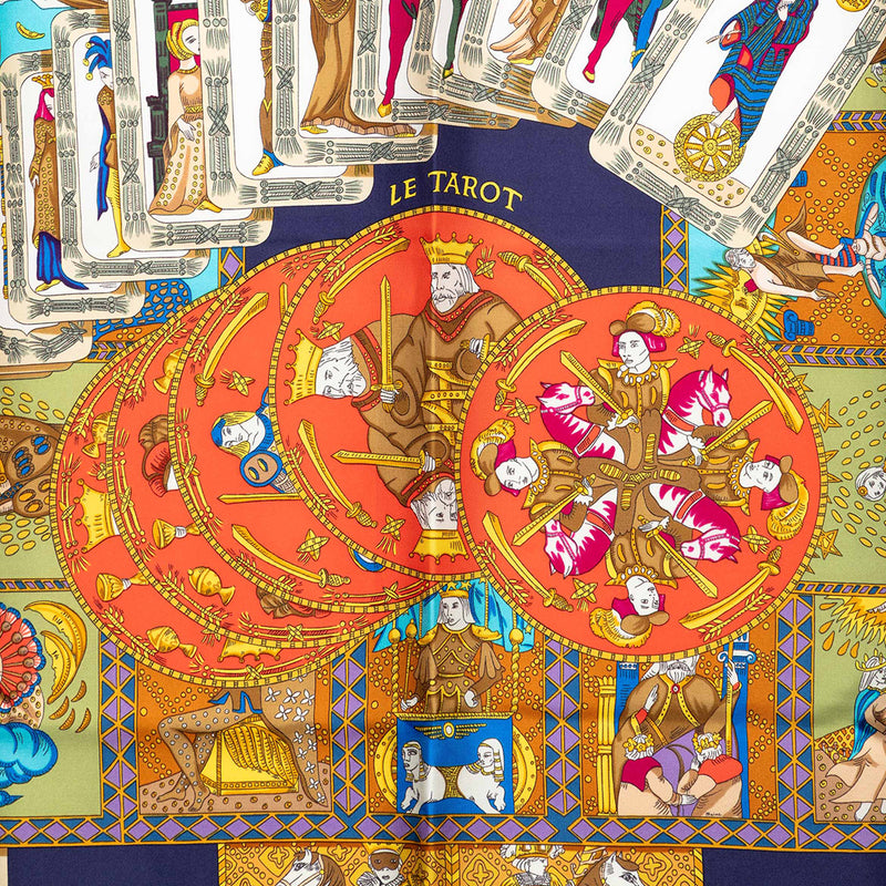 Le Tarot Silk Scarf 90 - Image 7