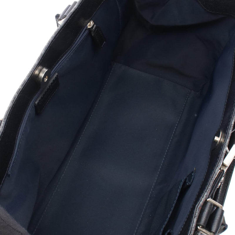 Diorissimo Trotter Denim Flight Handle Bag - Image 3