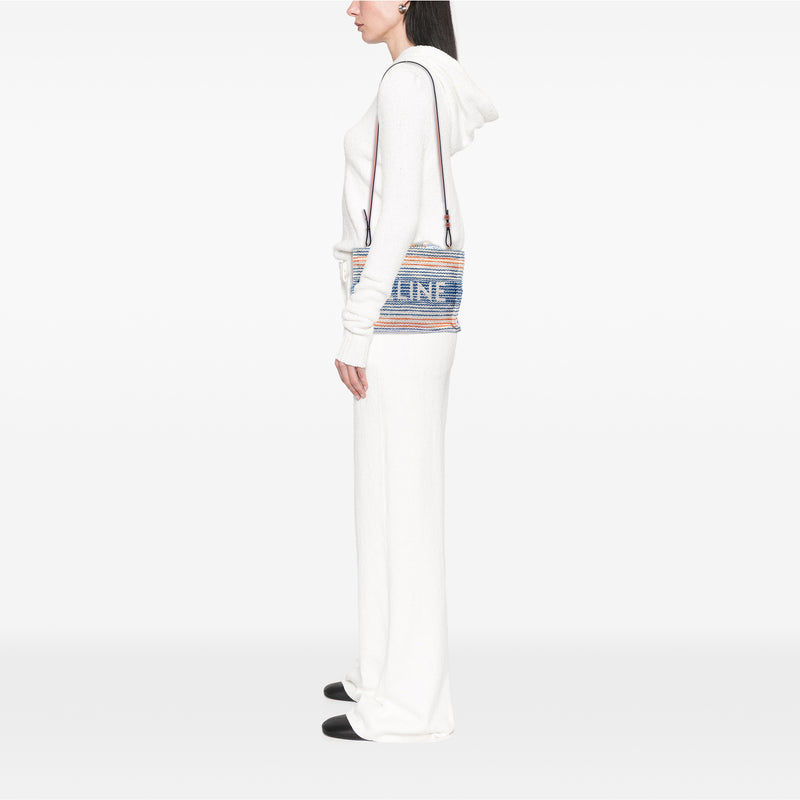 Small Canvas Cabas Thais Satchel - Image 6