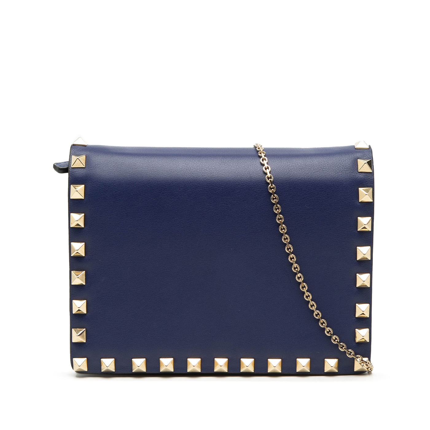 Leather Rockstud Chain Pouch - Image 1