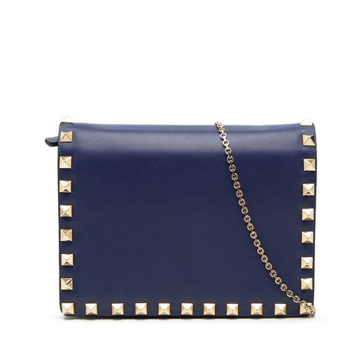 Leather Rockstud Chain Pouch - Image 1