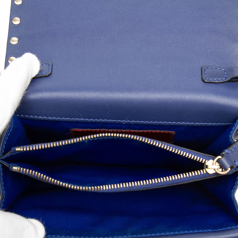 Leather Rockstud Chain Pouch - Image 4