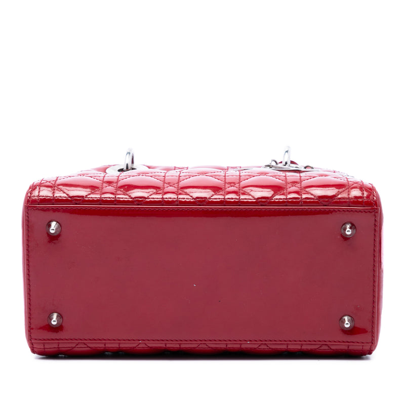 Medium Patent Cannage Lady Dior - Image 3