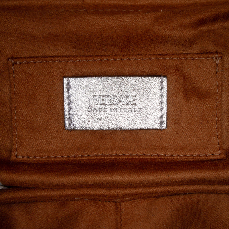 Metallic Leather Tag Bowling Bag - Image 5