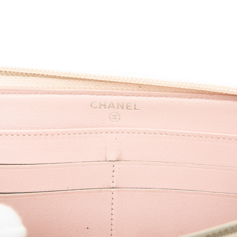 CC Caviar Zip Around Long Wallet - Image 5