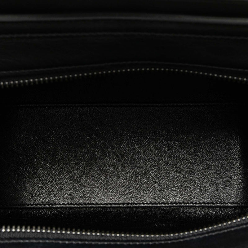 Nano Tricolor Nubuck and Calfskin Luggage Tote - Image 4