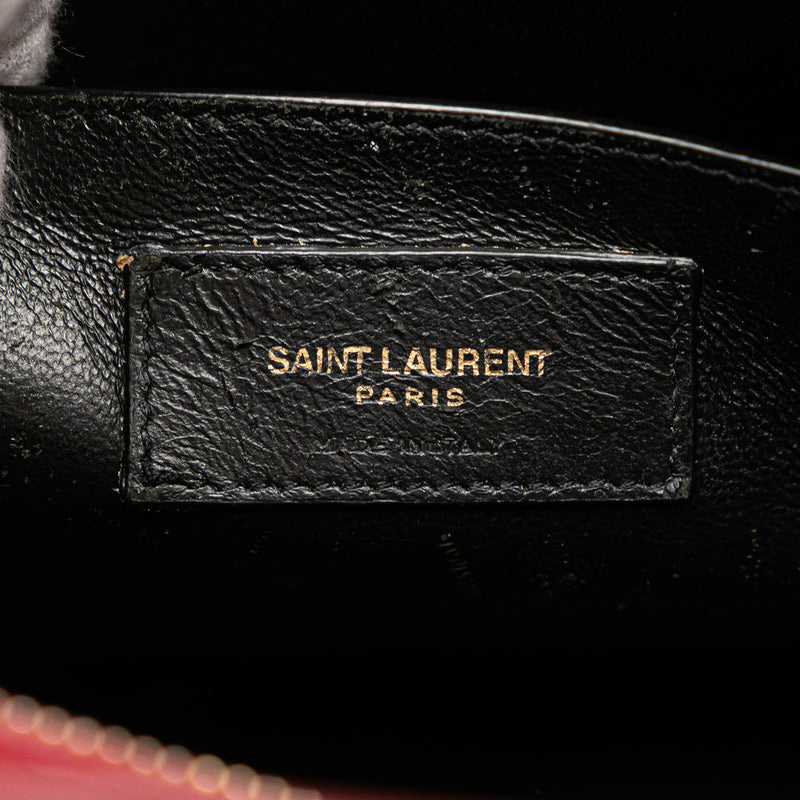 Small Leather Uptown Satchel - Image 5