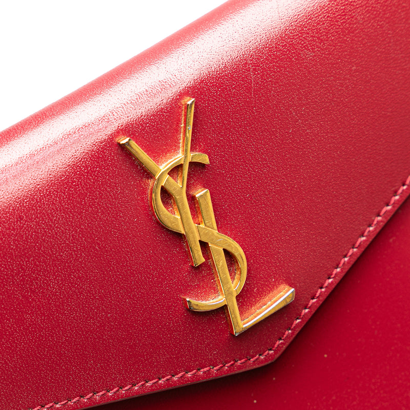 Small Leather Uptown Satchel - Image 8