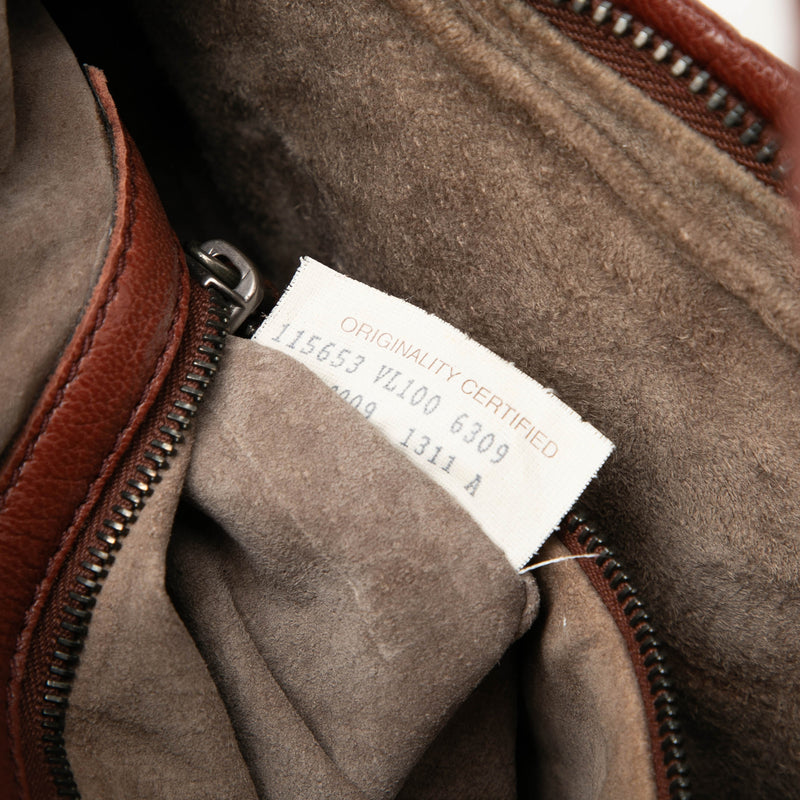 Small Nappa Intrecciato Tornabuoni Hobo - Image 6
