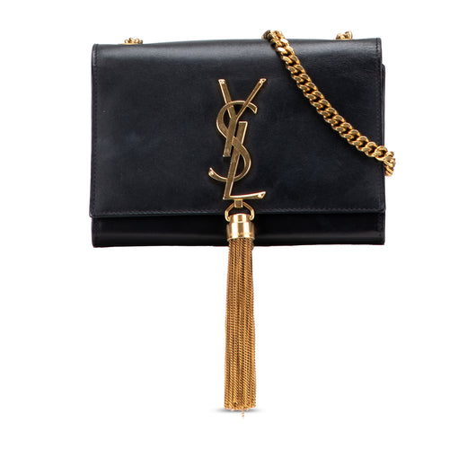 Small Leather Monogram Kate Tassel Crossbody - Image 1