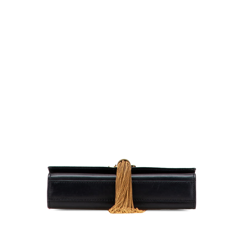 Small Leather Monogram Kate Tassel Crossbody - Image 3