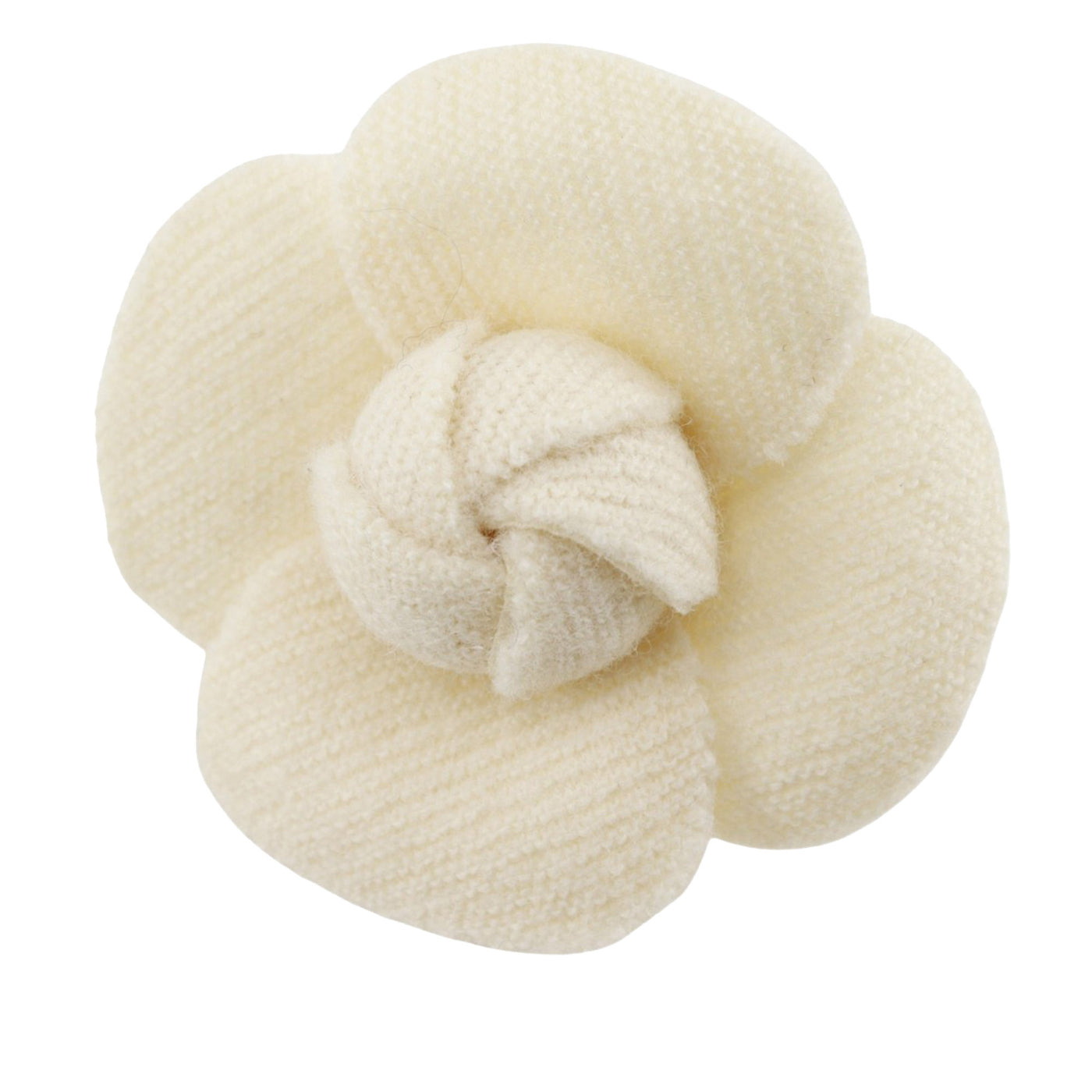 Wool Camellia Brooch - Image 1
