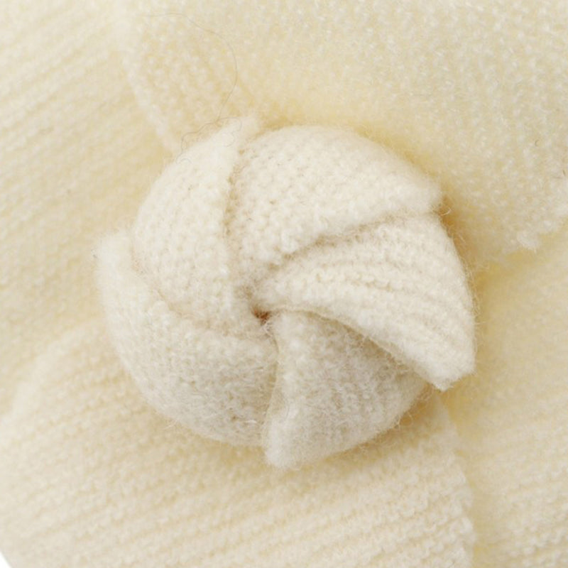 Wool Camellia Brooch - Image 5