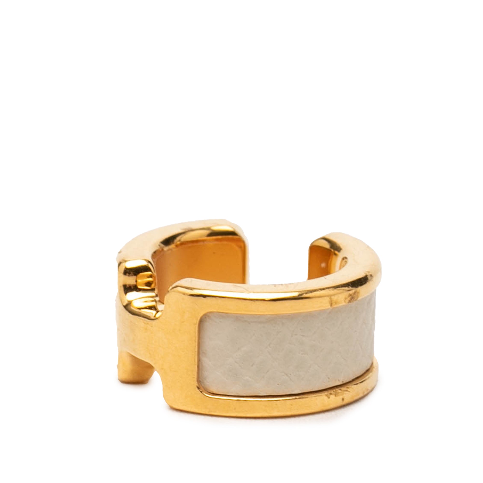 Gold Plated and Epsom Olympe Ear Cuff - Image 2