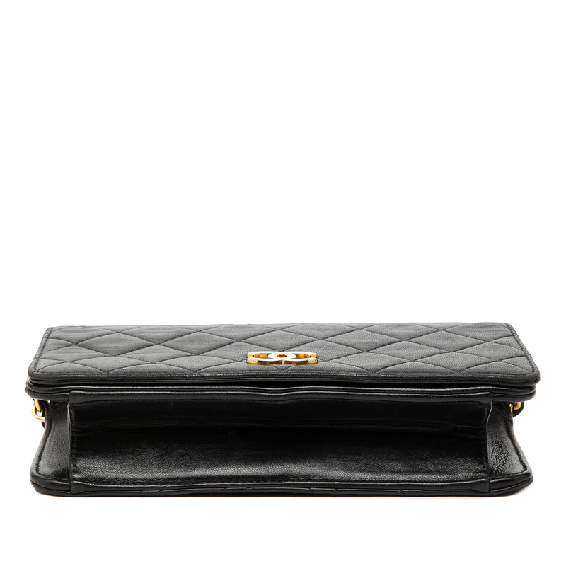 CC Quilted Lambskin Full Single Flap - Image 3