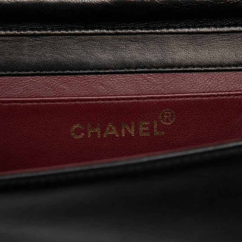 CC Quilted Lambskin Full Single Flap - Image 5