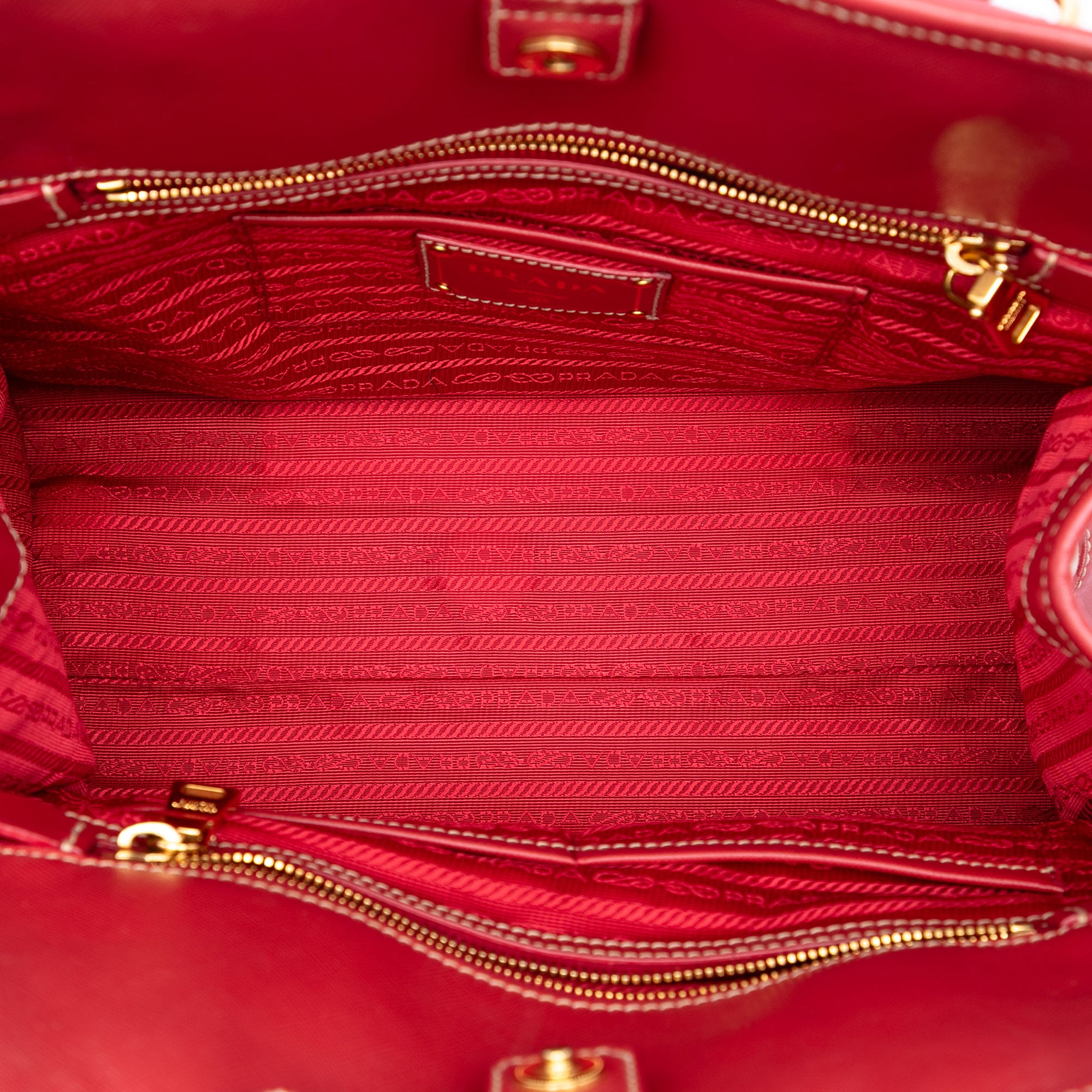 Saffiano Trimmed Canvas Canapa Logo Satchel - Image 4
