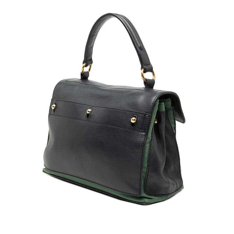 Small Leather Muse Two Satchel - Image 2